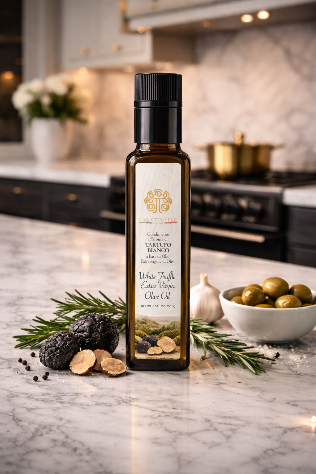 White Truffle Extra Virgin Olive Oil – 250 ml