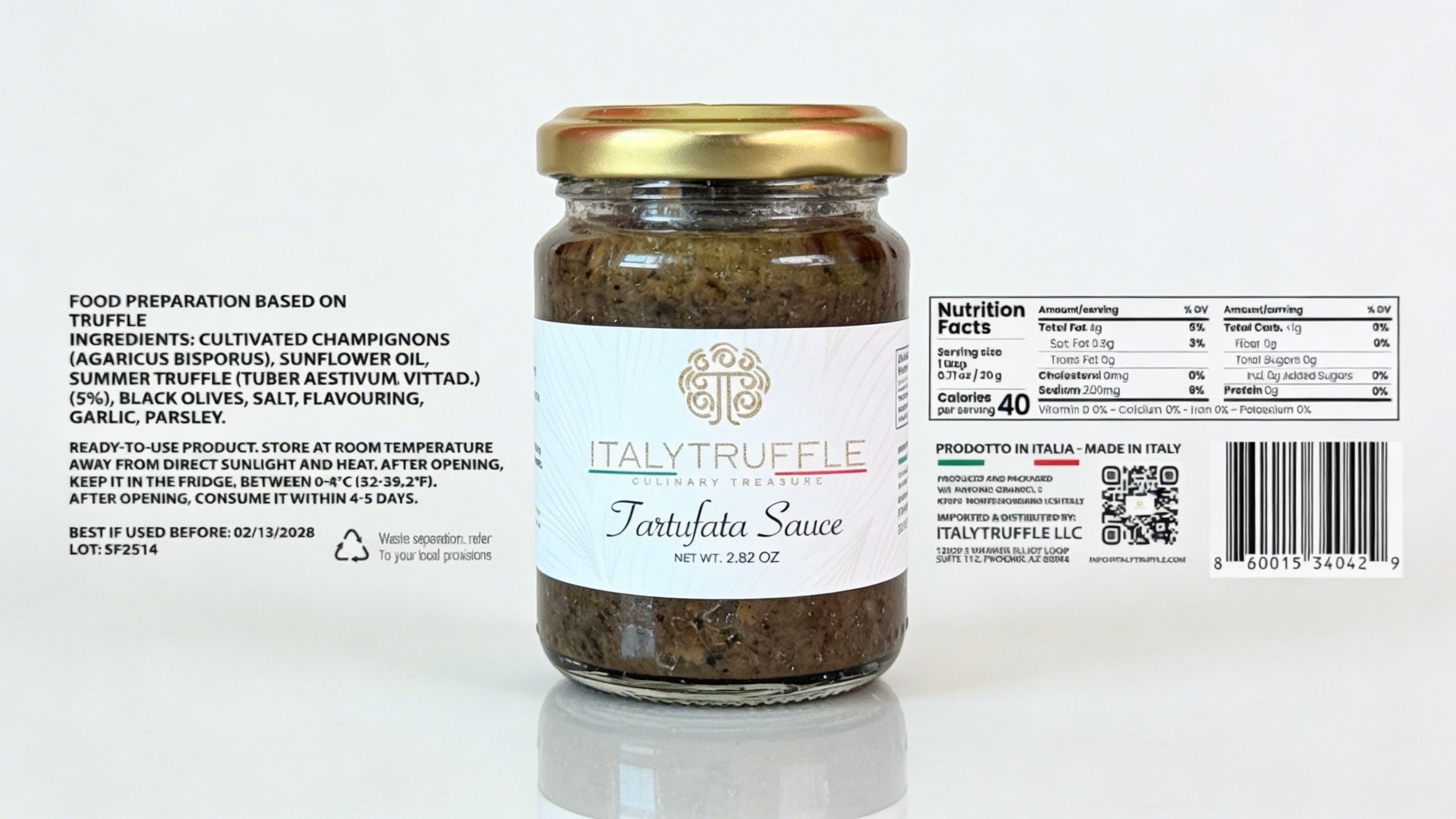 Tartufata Sauce – Italian Truffle Sauce