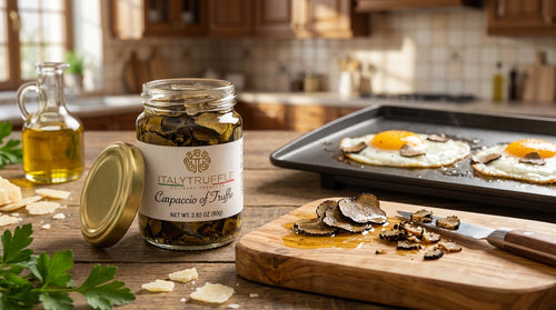 Carpaccio of Truffle – Summer Truffle Slices in Extra Virgin Olive Oil