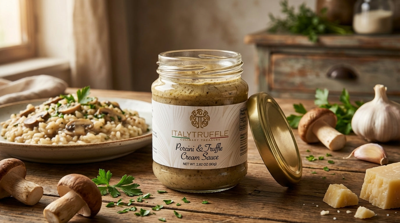 Porcini & Truffle Cream Sauce