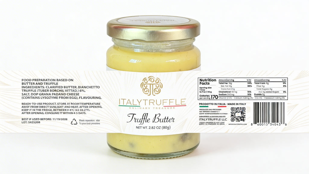 Truffle Butter – Clarified Butter with Bianchetto Truffle & Grana Padano DOP