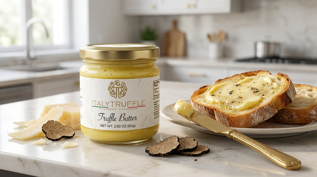 Truffle Butter – Clarified Butter with Bianchetto Truffle & Grana Padano DOP