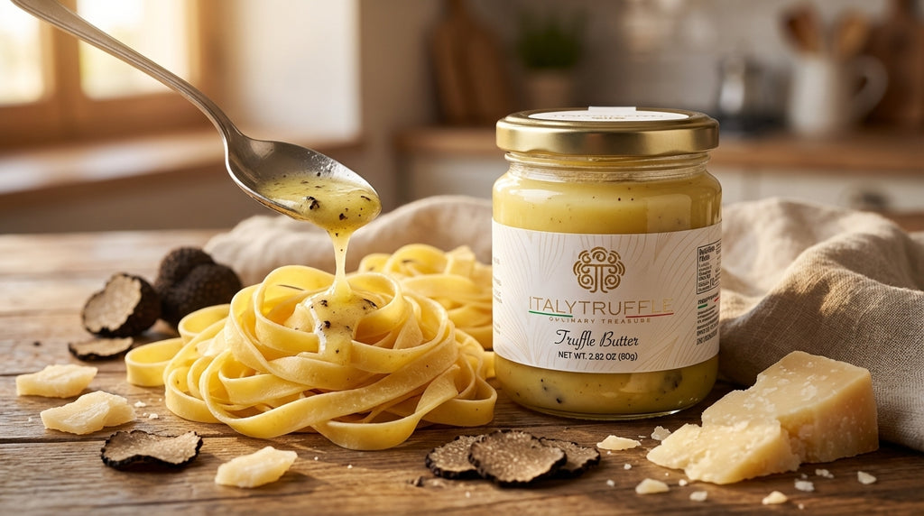 Truffle Butter – Clarified Butter with Bianchetto Truffle & Grana Padano DOP
